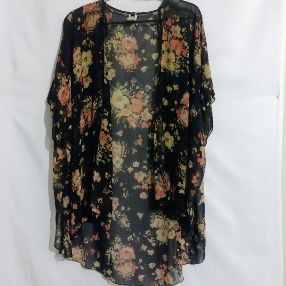 Floral cardigan